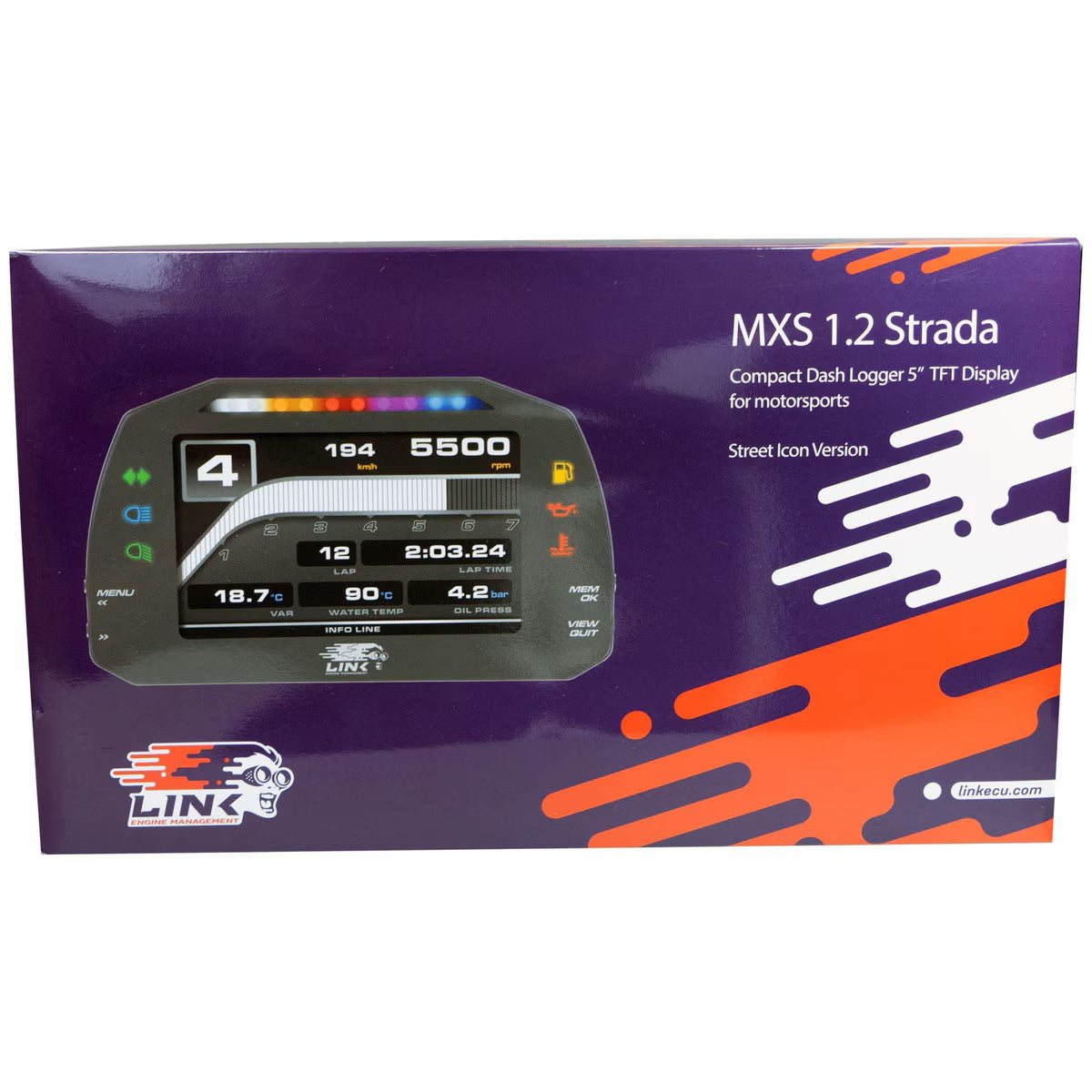 LINK MXS Strada 5" Dash - Street Edition