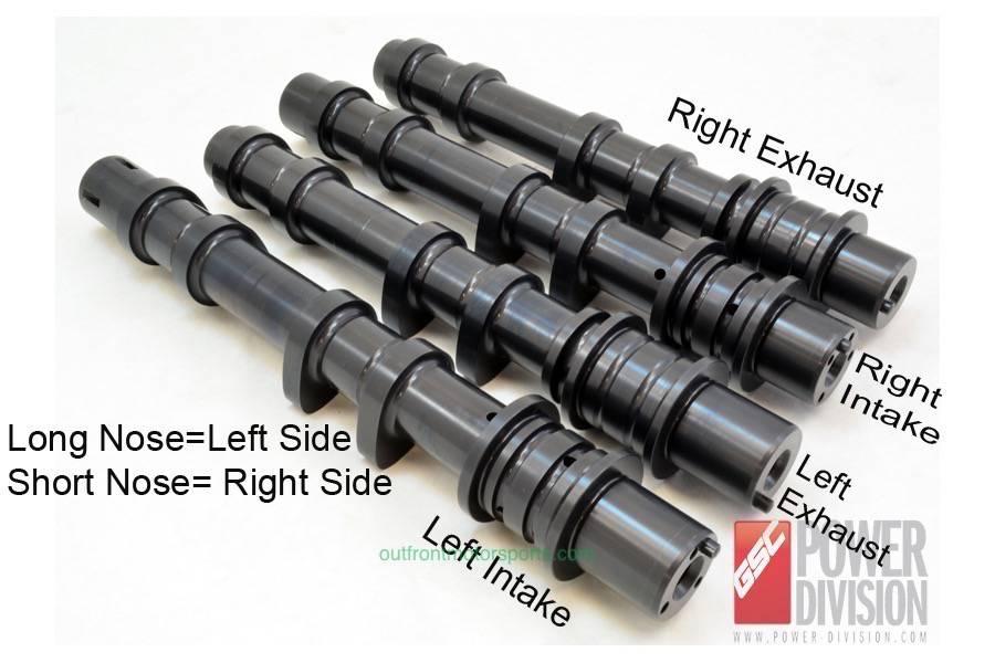 GSC Stage 3 EJ20 Billet Camshaft Set Without AVCS