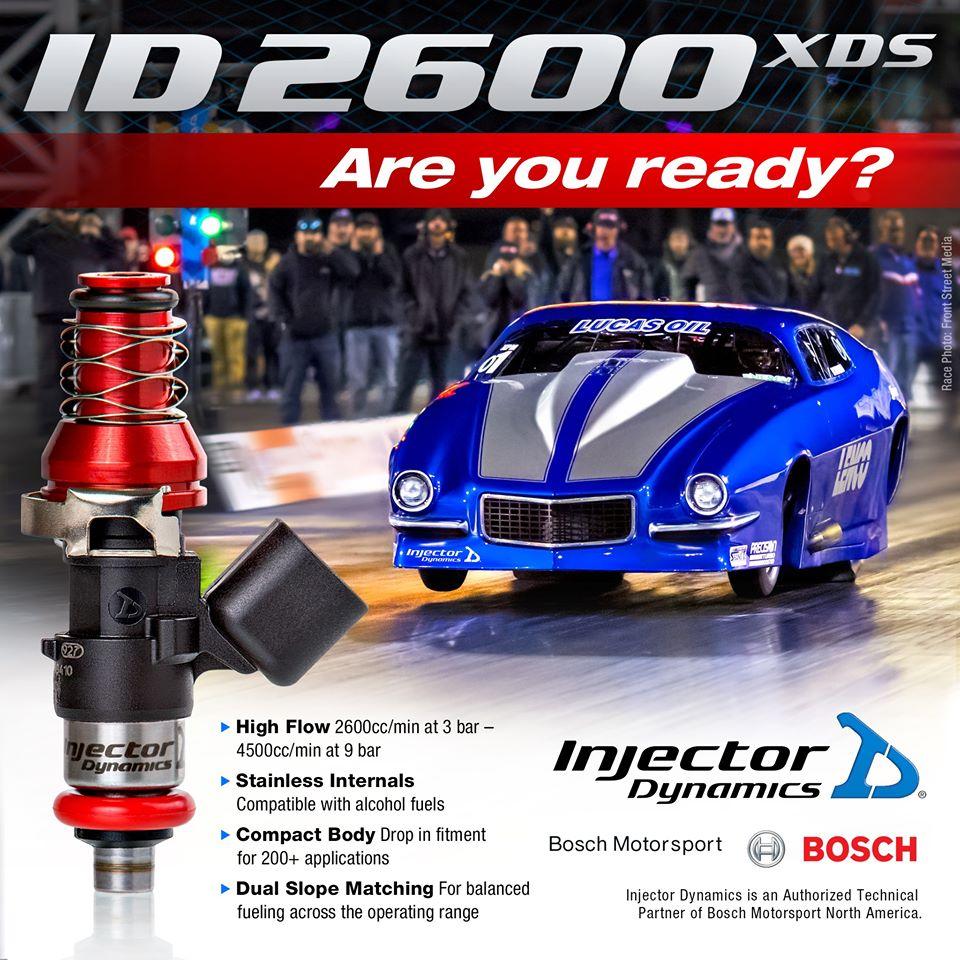 Injector Dynamics ID2600XDS Injectors WRX-16B Bottom Adaptors 11mm (Red) Adaptors (Set of 4)