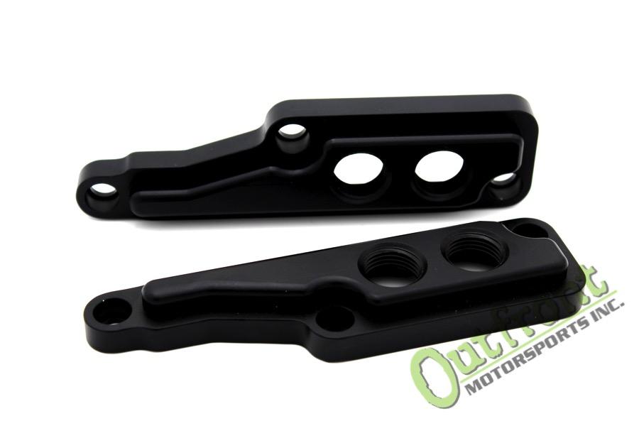 Outfront Motorsports EJ205/EJ207 Billet Valve Cover Breather Caps 2 Port