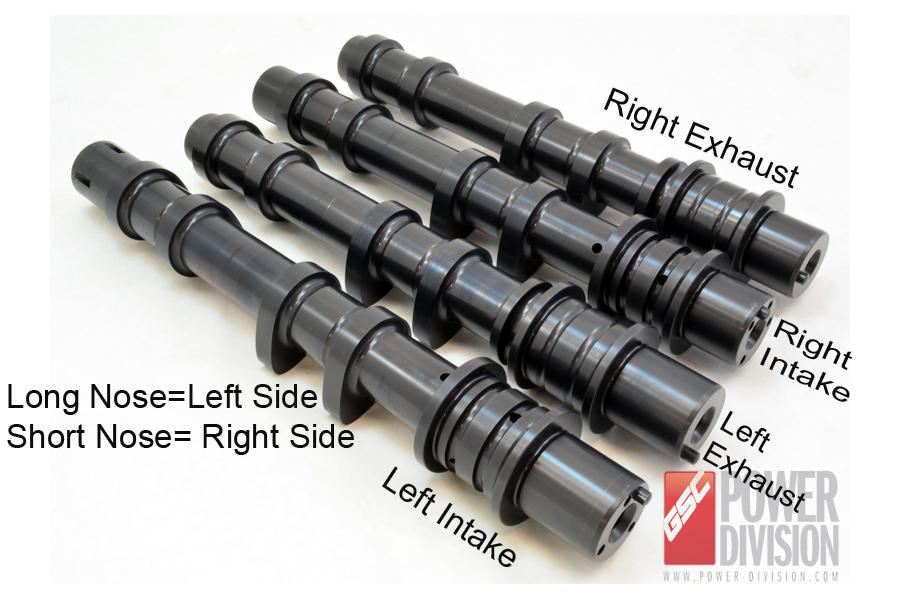 GSC Stage 1 EJ255-EJ257 Billet Camshaft Set (Intake AVCS)
