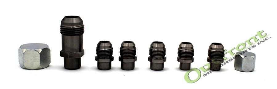 Outfront Motorsports EJ AN Engine and Valve Cover Breather Fitting Set