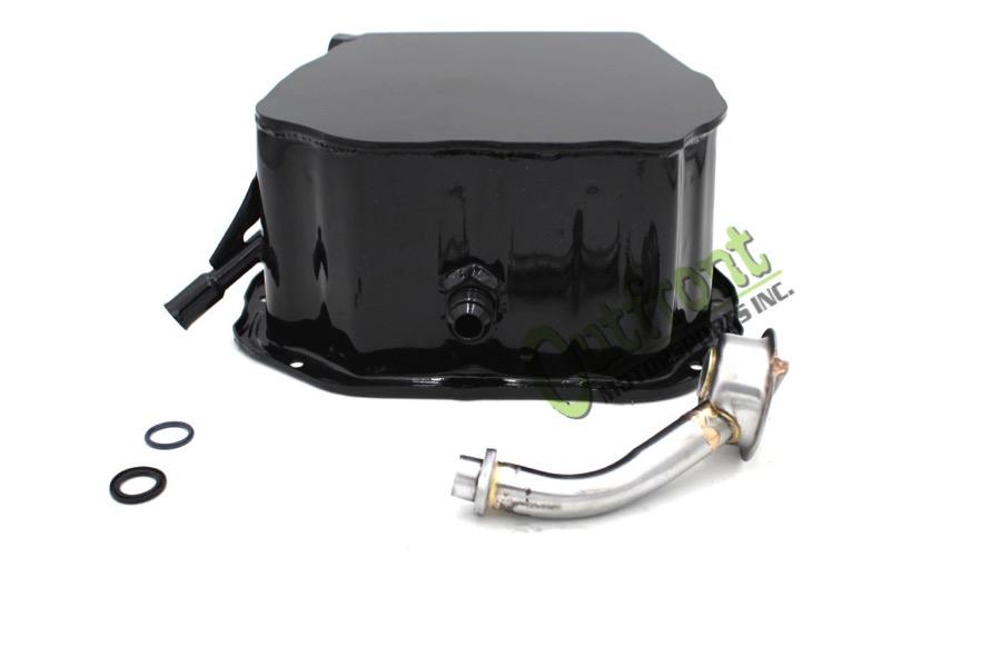 Outfront Motorsports Modified Shorted Rear Engine Oil Pan and Pickup (With Turbo Return Bung)