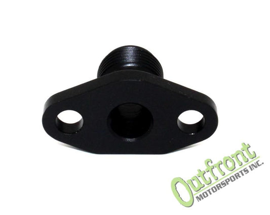 Oil Return (Drain) Fitting W- -10 AN Fits Factory Subaru Turbos and GT-GTX