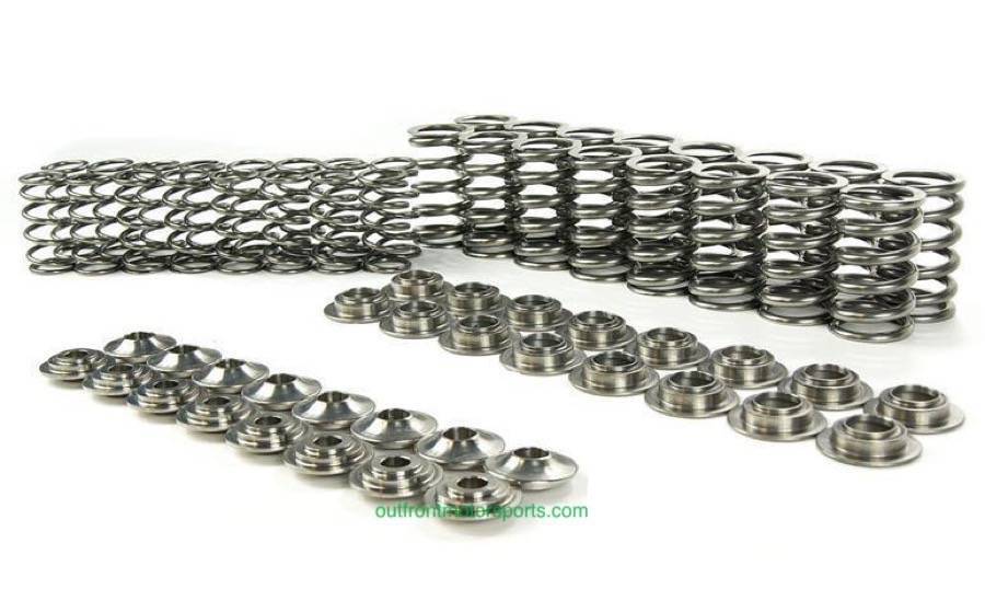 Supertech Dual Valve Springs W- Titanium Retainers Kit 82#