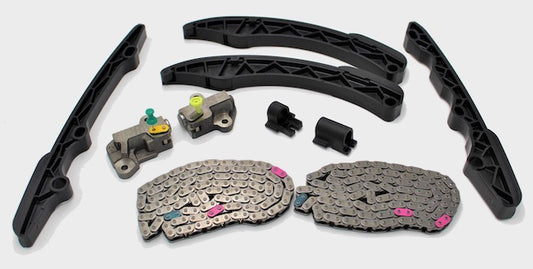 Outfront FA20DIT Timing Chain Kit. Includes Both Chains, Both Tensioners, and All 6 guide pieces