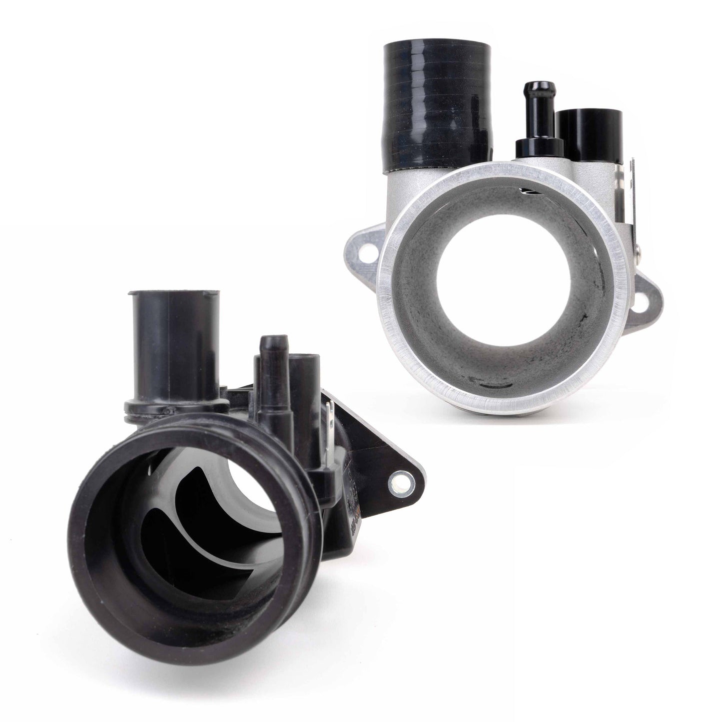 OVERTAKE Aluminum BIG TURBO Inlet - Subaru 2015-2021 WRX, 2014-2018 Forester XT