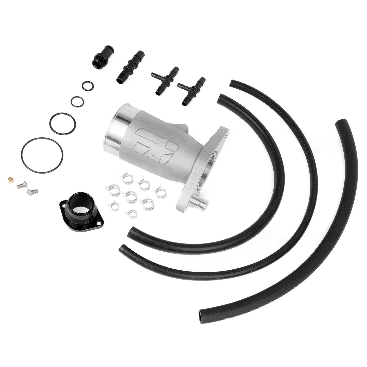 OVERTAKE Aluminum BIG TURBO Inlet - Subaru 2022-2026 WRX, 2020-2026 Outback, 2019-2026 Ascent