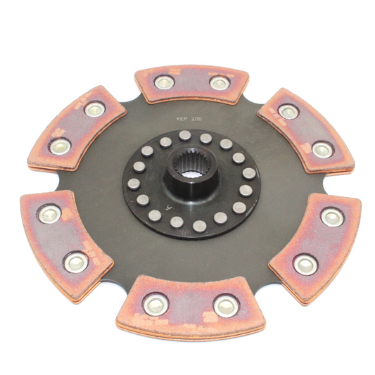 Kennedy 6 Puck Clutch Single Disc 200mm 8" Diameter VW Spline