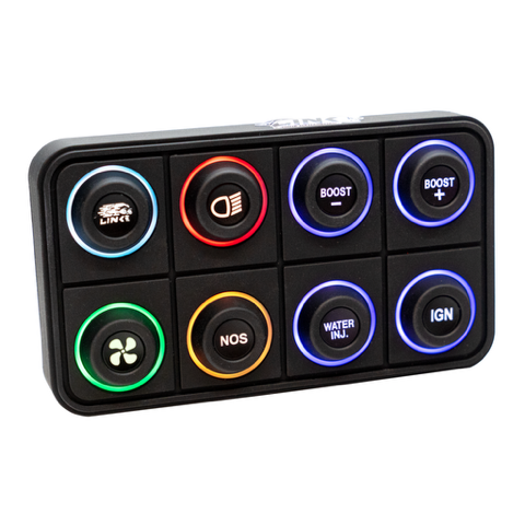 Linkbutton Keyboard Link Engine Management Link CAN Keypad 8 Button – Outfront Motorsports
