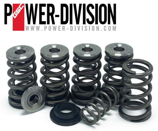 GSC Power-Division Dual Conical Valve Spring set with Titanium Retainer & Chromoly Seats for the Subaru EJ