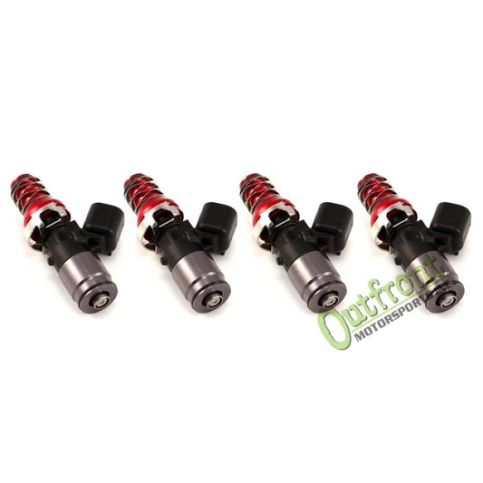 Injector Dynamics ID1700X Injectors WRX-16B Bottom Adaptors 11mm (Red) Adaptors (Set of 4)